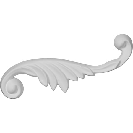 Ekena Millwork 2"W x 7 1/2"H x 3/4"P Wings Onlay, Right ONL03X05X01WI-R